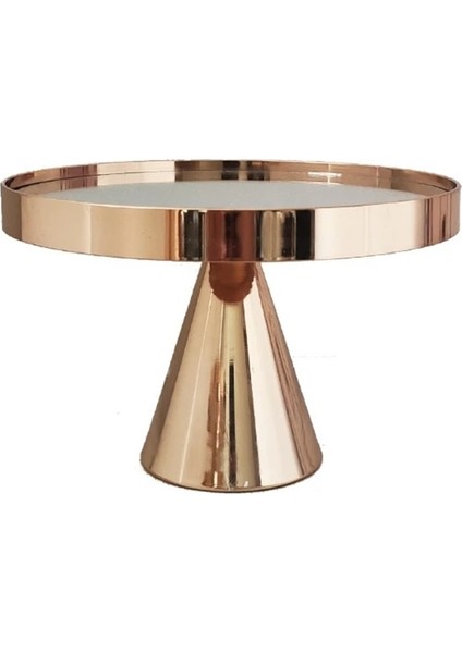 L Tarzı G5AB Kek Standı Altın Ayna Üst Premium Acıbadem Kurabiyesi Ekran Standı Kutlama Partisi Için Yuvarlak Istiflenebilir Kurabiye Tatlısı (Yurt Dışından)