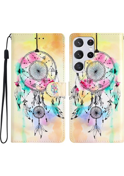Samsung Galaxy S24 Ultra Pu Deri Flip Telefon Kapağı (Yurt Dışından) fiyatları