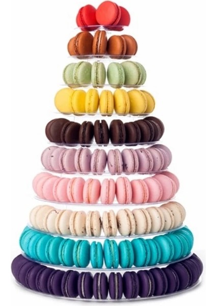 4 Katlı A Stili Multitiers Macaron Ekran Standı Kek Standı Cupcake Kulesi Raf Düğün Doğum Günü Partisi Için Pvc Tepsi Rafı Pasta Dekorasyon Araçları (Yurt Dışından)