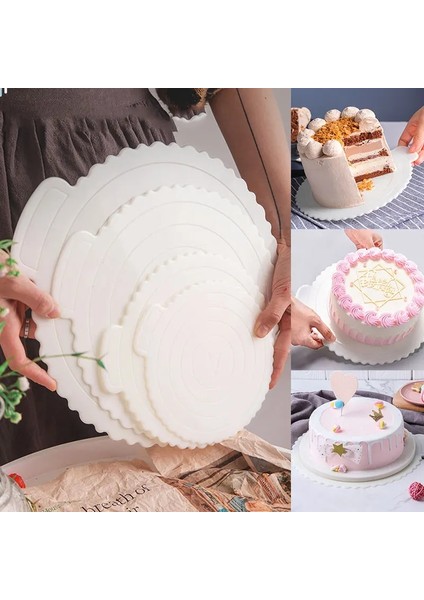 No.5 Tarzı Inç Yeniden Kullanılabilir Plastik Kek Kurulu Yuvarlak Kare Mousse Kek Tabanı Cupcake Tatlı Tepsisi Ev Düğün Doğum Günü Partisi Için (Yurt Dışından) indirimleri