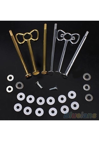 Gümüş Çiçek Stili 1 Takım Kek Plaka Standı Çok Stil 2 Veya 3 Katmanlı Plaka Kolu Uydurma Donanım Çubuk Düğün Doğum Günü Partisi Kek Aracı Standı (Yurt Dışından) indirimleri