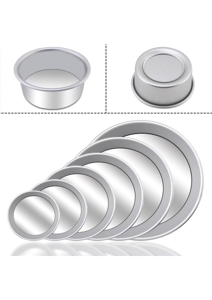 12 Inç Tarzı Tam Boy Yuvarlak Eloksallı Alüminyum Kek Kalıbı Seti Çıkarılabilir Taban Yapışmaz Cheesecake Pişirme Tavaları Düğün Doğum Günü Partisi Için Uygun (Yurt Dışından) fırsatları