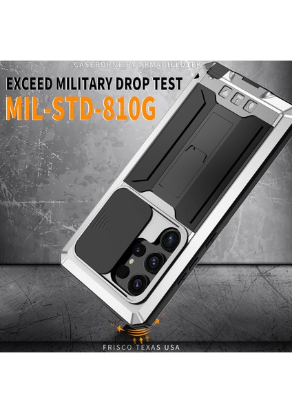 Samsung Galaxy S24 Ultra Pc+Silikon+Metal Arka Kapak (Yurt Dışından) modelleri