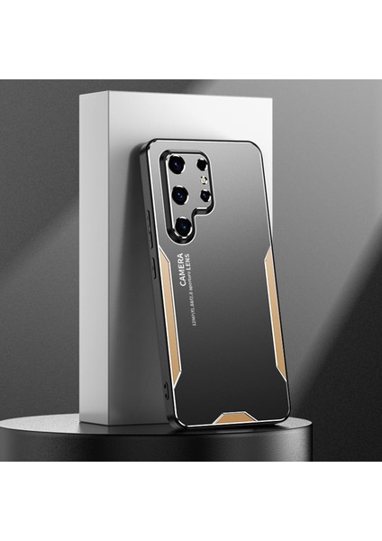 Samsung Galaxy S24 Ultra Çizilmeye Dayanıklı Alüminyum Alaşımlı+Tpu+Pc Telefon Kılıfı (Yurt Dışından) indirimleri