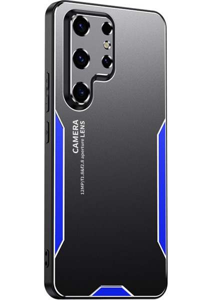 Samsung Galaxy S24 Ultra Çizilmeye Dayanıklı Alüminyum Alaşımlı+Tpu+Pc Telefon Kılıfı (Yurt Dışından)