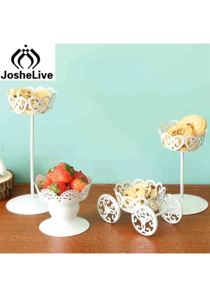 Ordu Yeşili Tarzı Beyaz Renk Metal Düğün Cupcake Standı Kek Tatlı Demir Tutucu Ekran Parti Dekoru Ghmy (Yurt Dışından) modelleri