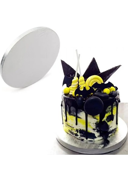 B 25CM Stili Yuvarlak Kek Standı Kek Tutucu Pişirme Araçları Kek Taşıyıcı Transfer Panosu Uygun Döner Tabla Düğün Doğum Günü Partisi (Yurt Dışından) modelleri