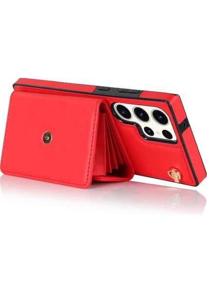 Samsung Galaxy S24 Ultra Rfıd Engelleme Kart Yuvaları Kapak Telefon Kartı Kılıfı (Yurt Dışından) modelleri