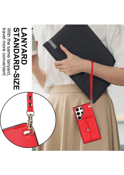 Samsung Galaxy S24 Ultra Rfıd Engelleme Kart Yuvaları Kapak Telefon Kartı Kılıfı (Yurt Dışından) indirimleri