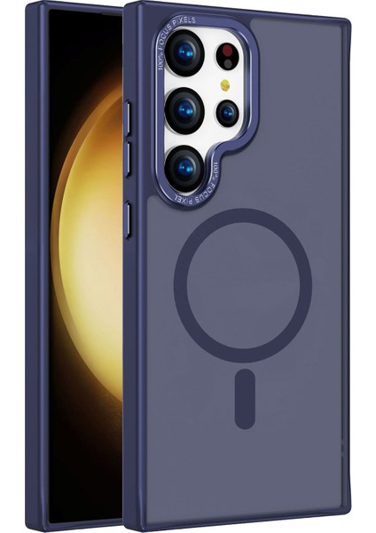 Samsung Galaxy S24 Ultra Cilt Touch Tpu+Pc Telefon Kapağı Magsafe ile Uyumlu (Yurt Dışından)