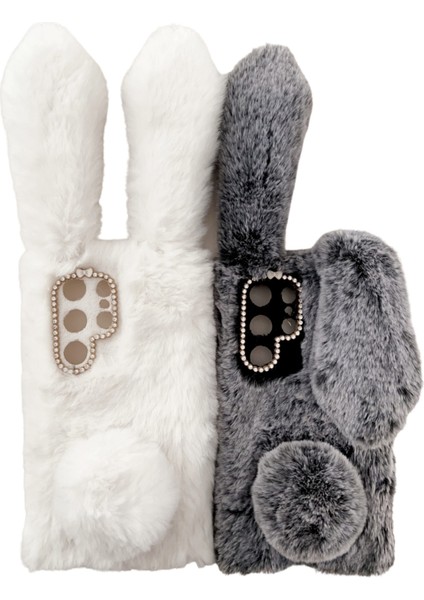 Samsung Galaxy S24 Ultra Sıcak Kabarık 3D Tavşan Kulakları Telefon Kapağı (Yurt Dışından) fırsatları