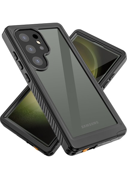 Samsung Galaxy S24 Ultra IP68 Su Geçirmez Kılıf Temel Paneli Sualtı Dalış Kapağı (Yurt Dışından)