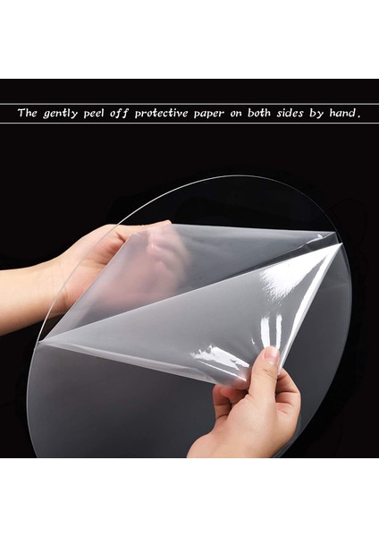 15CM-4PCS Tarzı Akrilik Yuvarlak Kek Diskleri Uzun Boylu Çift Varil Kek Akrilik Disk Katmanı Dıy Sanat Boş Tahta Kek Topper Pişirme Kek Dekorasyon Aracı (Yurt Dışından) modelleri