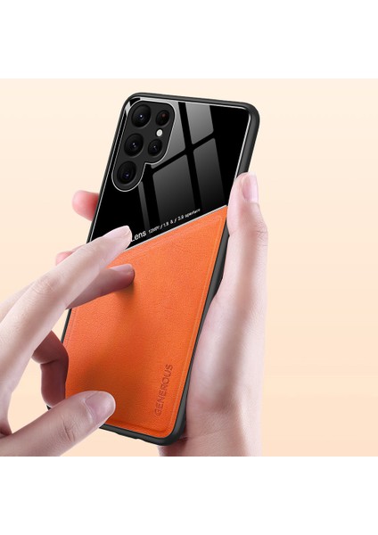 Samsung Galaxy S24 Ultra Manyetik Araç Montajı Arka Guard Pu+Tpu+Pc Kapağı (Yurt Dışından) fiyatları