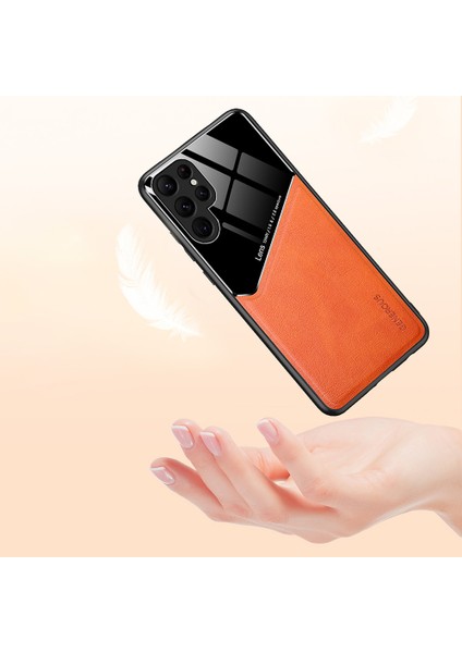 Samsung Galaxy S24 Ultra Manyetik Araç Montajı Arka Guard Pu+Tpu+Pc Kapağı (Yurt Dışından) modelleri