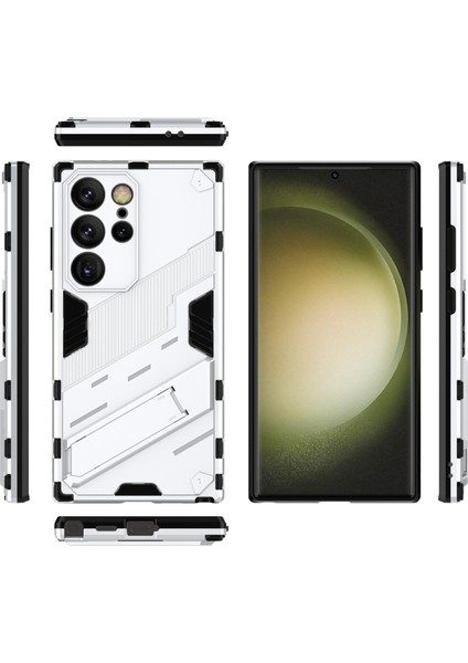 Samsung Galaxy S24 Ultra Kickstand Anti-Drop Telefon Kapağı (Yurt Dışından) indirimleri