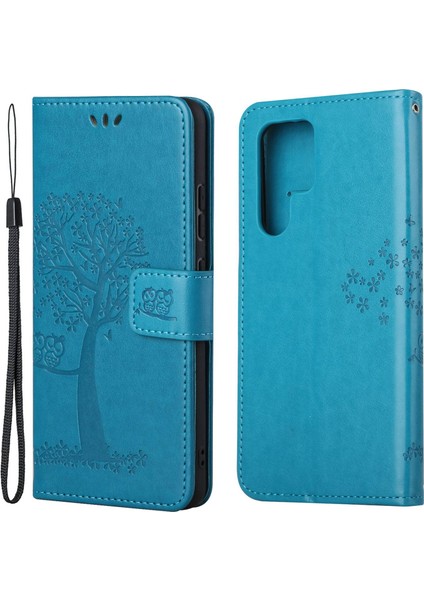 Samsung Galaxy S24 Ultra Pu Deri Telefon Cüzdan Kapağı (Yurt Dışından)