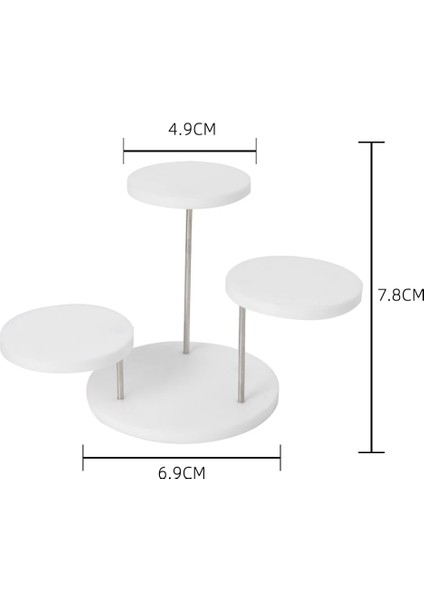 No.3 Tarzı Upcake Standı Akrilik Teşhir Standı Takı Kek Tatlı Rafı Parti Dekoru Için (Yurt Dışından)