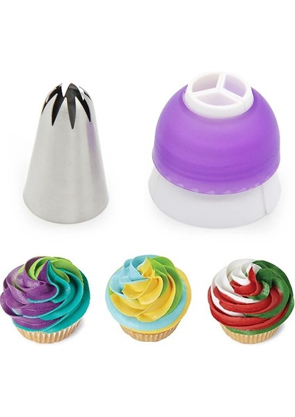 COOK-0241M Stili 3 Renk Kek Dekorasyon Araçları Buzlanma G Kek Krem Pasta Torbası Meme Dönüştürücü Bakeware Aracı Dıy Kek Düğün Pastası Için Standı (Yurt Dışından) indirimleri