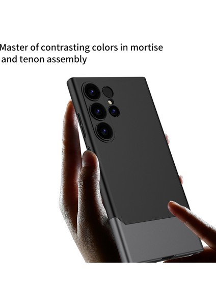 Samsung Galaxy S24 Ultra Kontrastlı Renk Çıkarılabilir Manyetik Pc Kapağı (Yurt Dışından) indirimleri