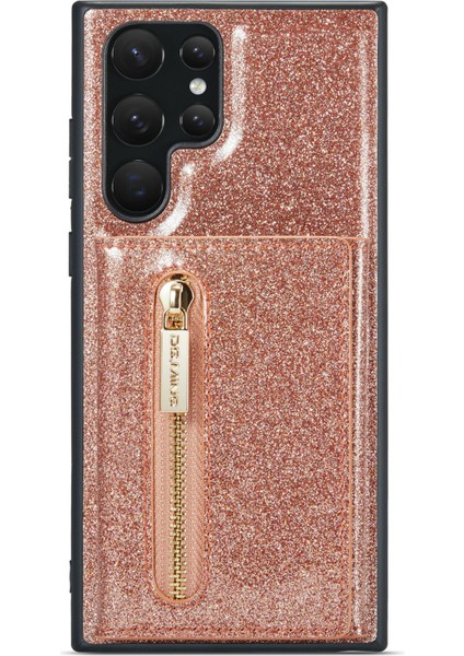 Samsung Galaxy S24 Ultra Söndürülebilir Cüzdan Telefon Kickstand Cover (Yurt Dışından)