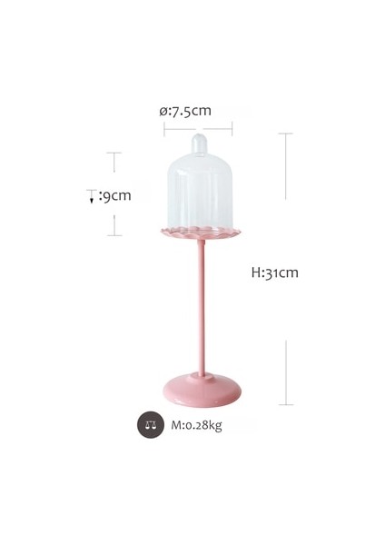 Yüksek Stil Sweetgo Pembe Kek Standları Cupcake Tepsisi Bebek Kız Doğum Günü Partisi Tedarikçisi Tatlı Masa Uydurma Ev Dekorasyon (Yurt Dışından)