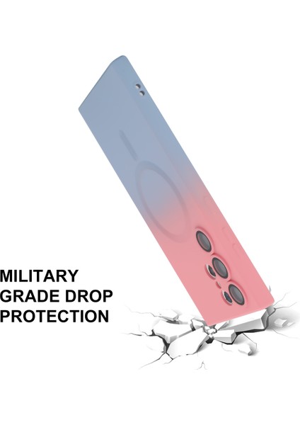 Samsung Galaxy S24 Ultra Manyetik Lens Koruyuculu Silikon Kılıf (Yurt Dışından) fırsatları