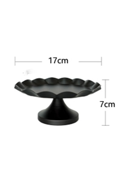 Küçük Stil Sweetgo Metal Kek Standı Siyah Renk Kek Tabağı Araçları Parfüm Tepsisi Şeker Çubuğu Aksesuar Ev Dekorasyon Için (Yurt Dışından)