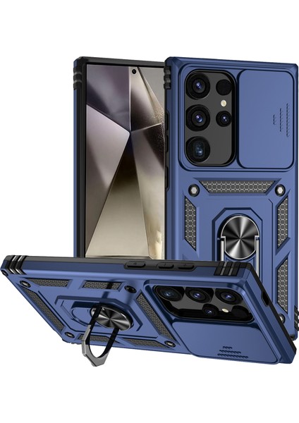 Samsung Galaxy S24 Ultra Kickstand Telefon Kapağı (Yurt Dışından)