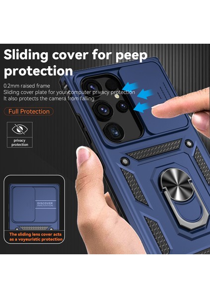 Samsung Galaxy S24 Ultra Kickstand Telefon Kapağı (Yurt Dışından) indirimleri