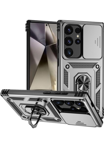 Samsung Galaxy S24 Ultra Kickstand Telefon Kapağı (Yurt Dışından)