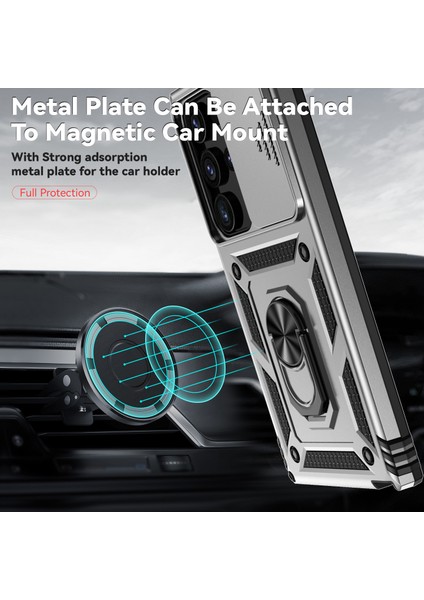 Samsung Galaxy S24 Ultra Kickstand Telefon Kapağı (Yurt Dışından) modelleri