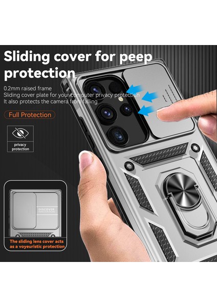 Samsung Galaxy S24 Ultra Kickstand Telefon Kapağı (Yurt Dışından) indirimleri