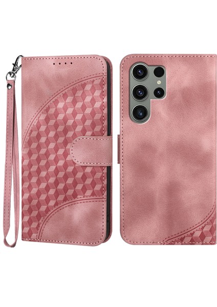 Samsung Galaxy S24 Ultra Fil Başı Baskılı Deri Kapak (Yurt Dışından)