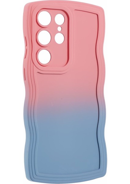 Samsung Galaxy S24 Ultra Wavy Edge Tpu Kasası Çift Taraflı Kauçuk (Yurt Dışından)