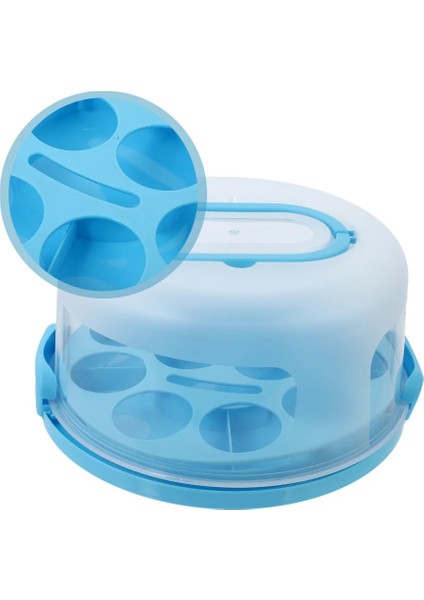 Turuncu Tarzı 1 Adet Kek Saklama Kutusu Toka Tasarım Kek Taşıyıcı Tatlı Kabı (Yurt Dışından) fiyatları