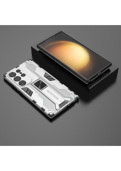 Samsung Galaxy S24 Ultra Anti-Cratch Pc+Tpu Kickstand Cover (Yurt Dışından) fırsatları