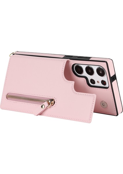 Samsung Galaxy S24 Ultra Crossbody Telefon Vaka Kickstand Rfıd Engelleme Kapağı (Yurt Dışından) modelleri