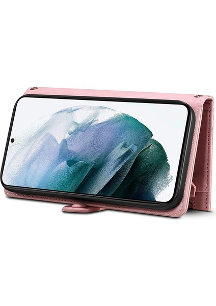 Samsung Galaxy S24 Ultra Anti-Drop Cüzdan Deri Telefon Kapağı (Yurt Dışından)