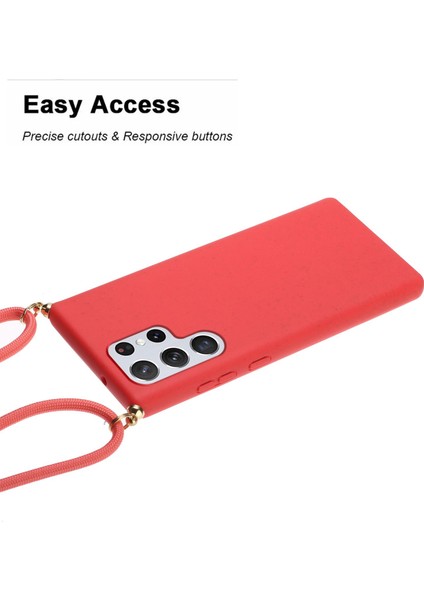 Samsung Galaxy S24 Ultra Tpu+Kradard ile Buğday Saman Kapağı (Yurt Dışından) modelleri