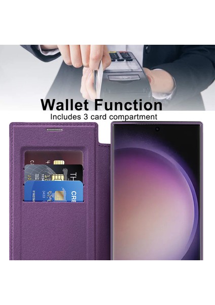 Samsung Galaxy S24 Ultra Magsafe Elektrokaplama Rfıd Engelleme Şeffaf Telefon Kapağı ile Uyumlu (Yurt Dışından) fiyatları