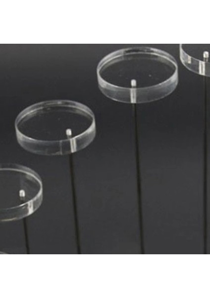 Siyah Stil Cupcake Standı Akrilik Mücevherat Standı Şeffaf Tatlı Rafı Düğün Doğum Günü Partisi Dekorasyon Araçları (Yurt Dışından) fırsatları