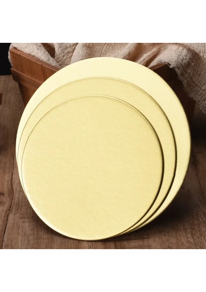 3 Adet Tarzı Yuvarlak Kek Tahtaları Seti Cakeboard Tabanı Tek Kullanımlık Kağıt Cupcake Tatlı Tepsisi Es, Es ve Es Her Birinden 6'lı (Yurt Dışından) fırsatları