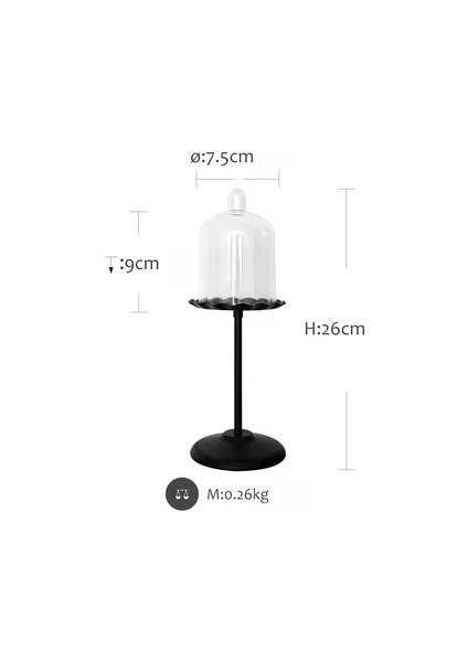 Cupcake Tepsisi B Stili Sıcak Doğum Günü Partisi Düğün Dekor Siyah Kek Standı Kek Tepsisi Dalga Kenar Kek Araçları Ev Dekorasyonu Tatlı Masa Parti Malzemeleri (Yurt Dışından)