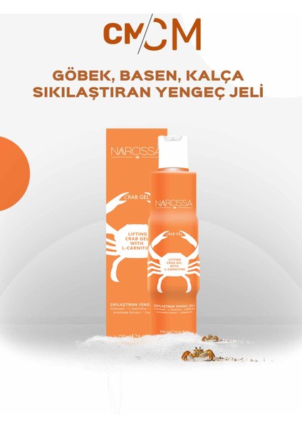 Sıkılaştırıcı, Selülit ve Çatlak Karşıtı Yengeç Jeli 250ML