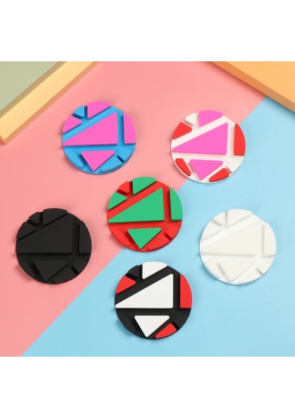 Renk 1 Tarzı Çok Işlevli Telefon Tutucu Masa Mat Silikon Bardak Pedi Masa Montaj Tutucu Standı Kalem Kartı Kupa Desteği Coaster Braketi (Yurt Dışından) modelleri
