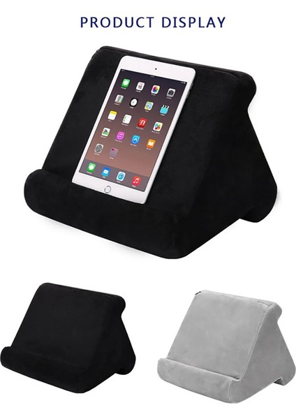 Gri Stil Sünger Yastık Tablet Telefon iPad Laptop Için Standı Esnek Cep Telefonu Tutucu Destek Yatak Istirahat Tablet Kitap Okuma Braketi (Yurt Dışından) indirimleri