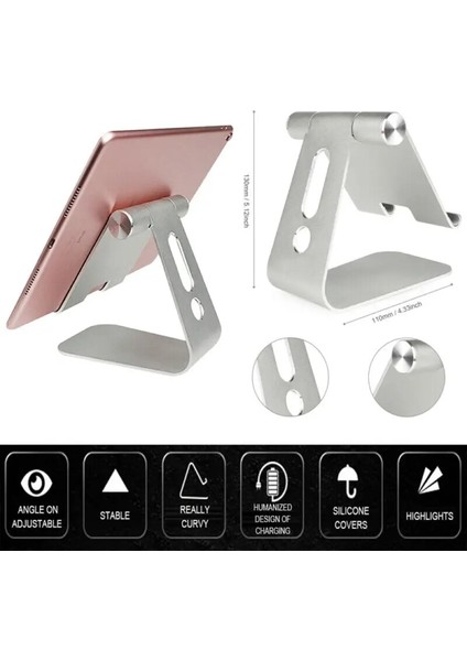 iPad Pro iPad Thair Için Abd Alüminyum Tablet Standı Tutacağı (Yurt Dışından)