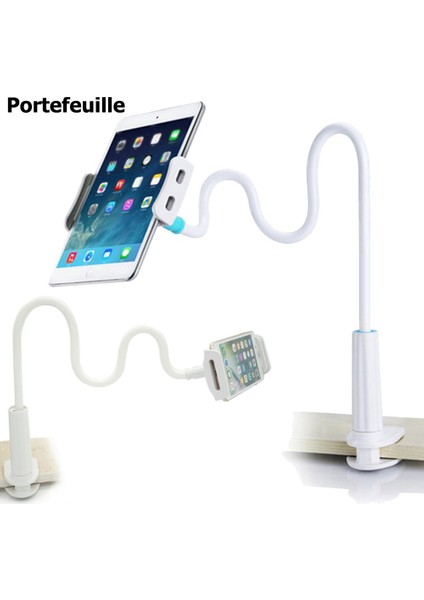 Gooseneck Stand Tutucu Tablet Montaj Uzun Kol Braketi iPhone Lus iPad Pro Air Soporte Aksesuarları (Yurt Dışından)