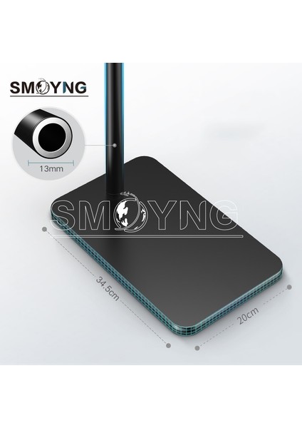 Beyaz Stil Smoyng 160CM Ölçeklenebilir Esnek Kol Zemin Tablet Telefon Standı Tutucu Desteği iPad PRO12.9 Şezlong Yatak Dağı (Yurt Dışından) fırsatları